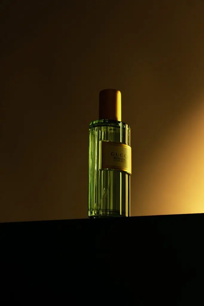 Bouteille de parfum de luxe